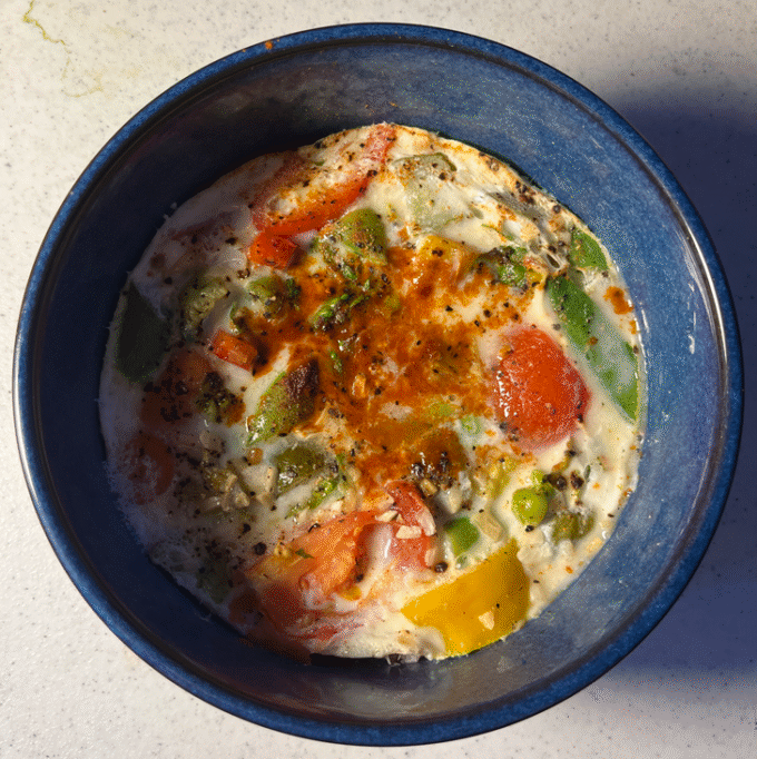 2025-05-29 - Egg Whites & Salad Veggies