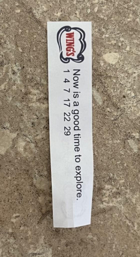 2025-08-19 - Fortune Cookie