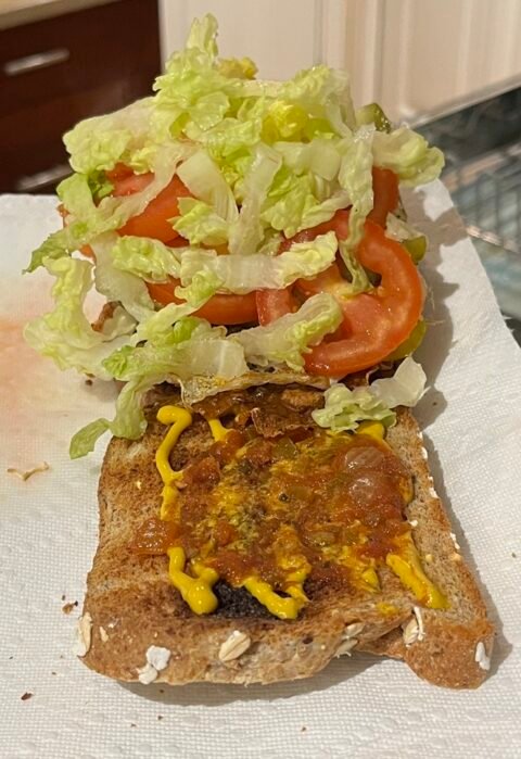 2025-09-18 - Egg Rice Bacon Sandwich