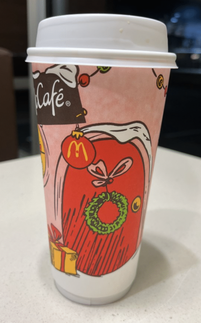 2025-11-22 - McDonalds Cup & Door