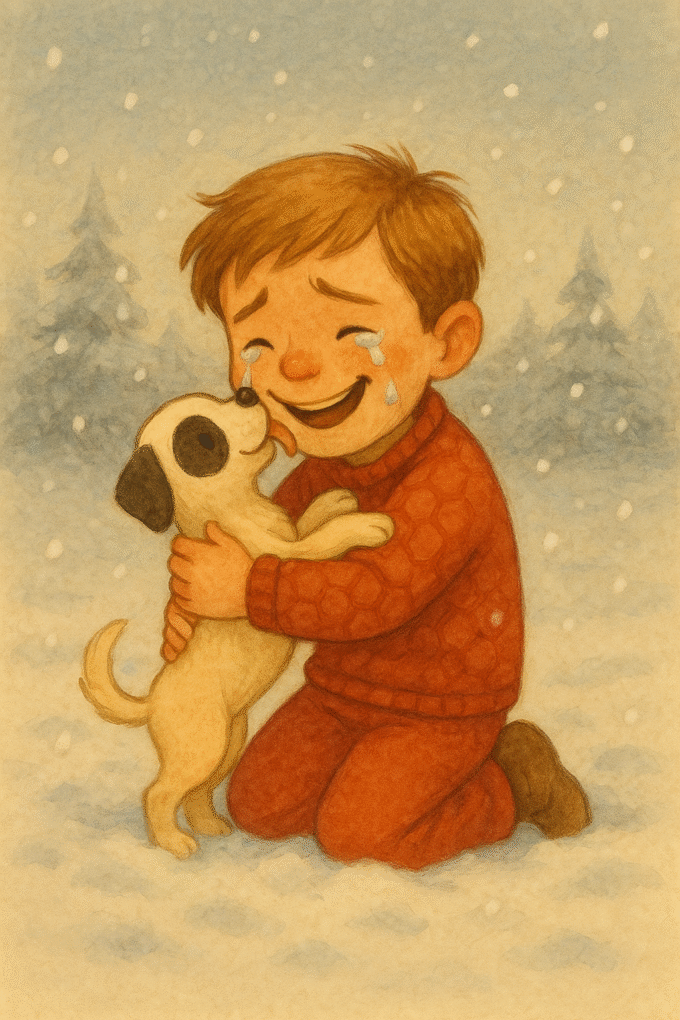 Day #0821 – (Wed., Nov. 26, 2025) – (ChatGPT #0207 – The Christmas Puppy) (-23.7 lbs.) 2025-11-26 - Comic Book Scene