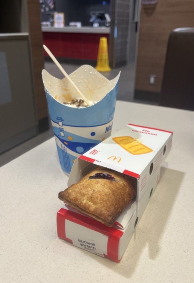 2026-03-19 - Easter Egg McFlurry & Blueberry Cream Pies