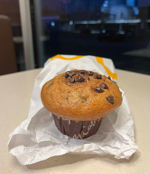 Day #1056 – (Sun., Jul. 19, 2026) – (ChatGPT #0442 – Two Free Muffins!) (-18.9 lbs.) 2026-07-19 - 2 Free McD Muffins